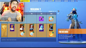 Immediately unlock the customizable kymera outfit! Fortnite Season 7 All Battle Pass Rewards Unlocked Tier 100 Youtube