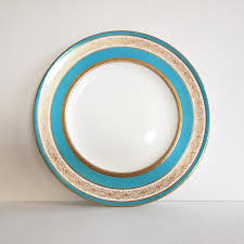 Check spelling or type a new query. Vintage Turquoise Cauldon China Plate Aqua Blue And Gold Pattern 10 5 Quot Dinner Plate Antique Art Deco English Bone China By Civilizedcrow From Civilized Crow Of Seattle Wa Attic