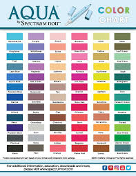 Free Printable Spectrum Noir Color Charts Noir Color
