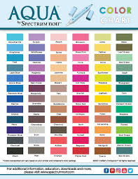 free printable spectrum noir color charts noir color