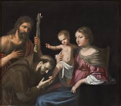 The original size of the painting was 69 by 57 centimetres (27 in × 22 in). Jacques Stella Didier Aaron