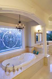 Instant and beautiful solution to your privacy issues in dwellings where you require privacy but nail holes for curtains and other changes are not allowed. 40 Rooms With Remarkable Stained Glass Windows Home Stratosphere