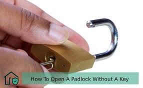 The first tool is the actual pick itself, and the second tool is a wrench how can i get in? How To Open A Padlock Without A Key In 4 Easy Step