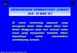 Elaun kerana menjalankan tugas rasmi diluar kawasan ibu pejabatpejabat. Perintah Perintah Am Bab G Ppt Download