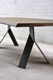 Metal dining table legs ukzn learn ac. 130 Metal Leg Designs Ideas Metal Furniture Steel Furniture Metal Table