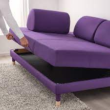 Flottebo Sleeper Sofa Vissle Purple Ikea Bettsofa Schlafsofa Schlafsofa Mit Matratze