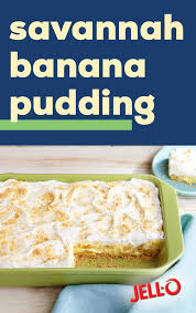 Savannah Banana Pudding Recipe Banana Pudding No Bake Banana Pudding Banana Pudding Desserts