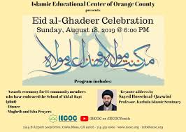 Check spelling or type a new query. Eid Al Ghadir To Be Celebrated In Southern California International Shia News Agency