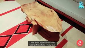 Designed the project a year ago trying to figure out a base for a piece of cypress that i had gotten from my grandfathers garage. Mono Focus On Twitter Im Shaking The Coffee Table Is George Nakashima