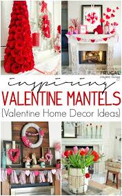 Cards, banner, treat bags, wrapping paper and more. Valentine Decor Valentine Mantel Ideas Valentine Decorations Diy Valentine S Day Decorations Valentines Day Decorations