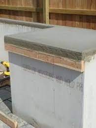 The countertop should be poured and finished in multiple sections to help manage the size and weight of the concrete. 21 Gypsum Ideas Build Outdoor Kitchen Diy Outdoor Kitchen Outdoor Kitchen Design