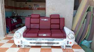 كنبه علي شكل سياره مودرن للتنجيد الأفرنجي الحديث facebook