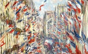 Le 14 Juillet Par Claude Monet Inspiration Art Monet Claude Monet