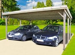 Carport Double En Bois Autoclave Toit Plat Pas Cher Abris Voiture Bois Abri Voiture Abri Pour Voiture Pergola