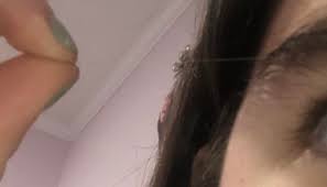 Because eyebrow hairs do not get proper nourishment and lose their original color. I Have One Really Long White Eyebrow Hair Kind Of Hard To See Don T Know When Or How It Came About Mildlyinteresting