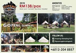 Gopeng glamping park terletak di lot 10846, jalan besar, kampung chulek, gopeng di perak. Gopeng Glamping Park Destinasi Outdoor Baharu Yang Menarik Di Perak