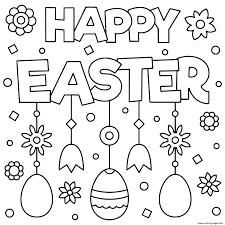 Maybe you would like to learn more about one of these? Happy Easter Egg Flowers 2019 Coloring Pages Printable