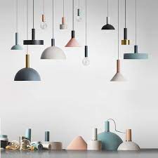 Nordic Loft Simple Pendant Lights E27 Led Modern Creative Hanging Lamp Design Diy For Bedroom Living Room Kitchen Restaurant Hanging Lamp Design Simple Pendant Light Lamp Design