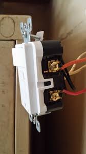 To connect the switches, simply score the wire with your wire stripper and push the insulation to expose about 3/4 in. How Do I Wire This Switch Outlet Combo Home Improvement Stack Exchange