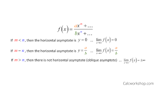 The following problems require the algebraic computation of limits of functions as x approaches plus or minus infinity. Limits At Infinity How To Solve Em W 9 Examples