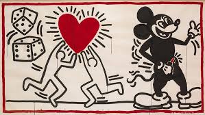 Print grid or fold paper to get cente… Pop Art Politics Activism Of Keith Haring Arts Dw 04 05 2018