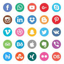 Download Colors Social Buttons Set For Free Icones Redes Sociais Icones Sociais Ideias Para Legendas Instagram