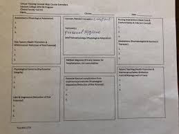 Umhs professioonal develoopment framework websitte Critical Thinking Concept Map Course Exemplars Chegg Com