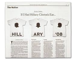 The New York Times Week In Review Hillary Right Left Center Illustration By Carin Goldberg Design Illustration New York Times