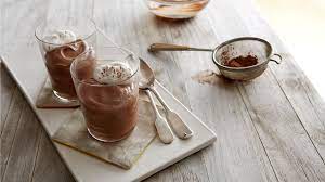 Chocolate chia pudding is so simple and amazingly delicious. Mousse Puddings And Trifles