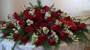 Welcome to the augusta, ga, home depot. Christmas Seasonal Casket Spray Funeral Flower Arrangements Casket Sprays Funeral Floral Arrangements