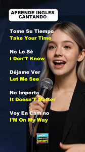 Aprendo Inglés cantando #aprender #aprendizaje #learning #english