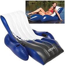 Intex Chaise Longue De Piscine Deluxe Amazon Fr Jeux Et Jouets