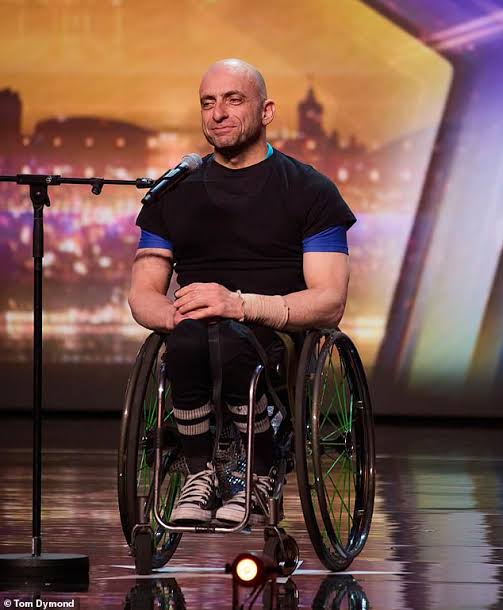 Britain's Got Talent's Paul Nunnari, whose gravity-defying aerial  wheelchair act won Simon Cowell's Golden Buzzer, opens up about the  incident that left him disabled at 11 and how he refused to let