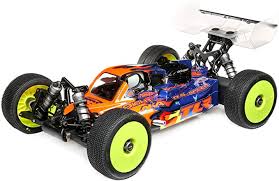 Estructura de un coche de juguete. Amazon Com Team Losi Racing Rc Car 1 8 8ight X 4wd Nitro Buggy Elite Race Kit Tlr04010 Juguetes Y Juegos