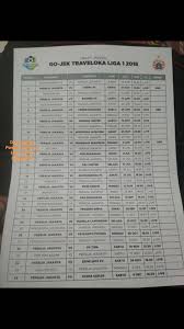 Persija jakarta berjuluk macan kemayoran menempati stadion gelora bung karno berkapasitas 88083 orang. Draft Jadwal Persija Jakarta Di Liga 1 Perkumpulan The Jak Mania Dan Jak Angel Persija Jakarta Facebook