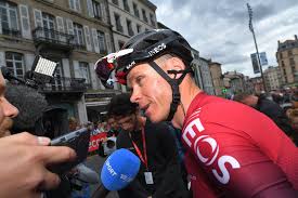 Chris froome is trying to become the fifth rider to win a record five tour de frances. A Blow Of The Nose A Gust Of Wind Froome S Tour Hopes Hit Wall At 60kph Velonews Com