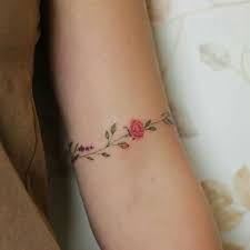 Rose Band Tattoo Arm Band Tattoo For Women Band Tattoo Tattoos
