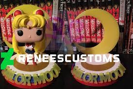 Sailor Moon Funko Pop Base Finished Prototype By Https Www Deviantart Com Reneescustoms On Deviantart Sailor Moon Crafts Sailor Moon Sailor