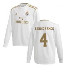 Unboxing the official toni kroos real madrid away long sleeve jersey for the 2016/17 season. 2019 2020 Real Madrid Adidas Home Long Sleeve Shirt Kids Sergio Ramos 4 Dx8842 144529 91 06 Teamzo Com