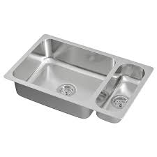 Add to wishlist (0) 62*45cm 304 stainless steel kitchen single bowl basin sink 2329.1. Hillesjon Inset Sink 1 1 2 Bowl Stainless Steel Ikea