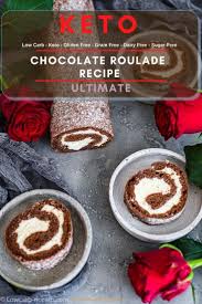 Keto Chocolate Swiss Roll Cake Recipe Yule Log In 2021 Chocolate Roulade Recipe Low Carb Holiday Recipes Low Carb Recipes Dessert