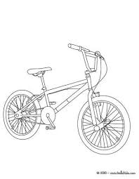 Bmx Bike Color In Coloring Page Bike Drawing Bike Illustration Bmx