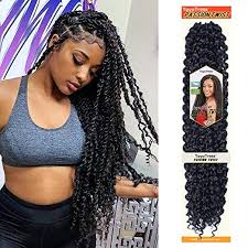 You can pull out some hair from the top of the braid to make it look more natural. 6 Passion Twist Crochet Braiding Hair With Good Reviews Plus 3 Ways To Install Video Tutorial