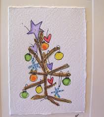 Make money with your greeting card designs! Watercolor Card Christmas Ee Cummings Little Tree Etsy Watercolor Christmas Cards Christmas Cards Christmas Cards Handmade