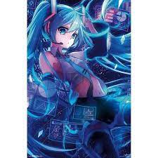 Hatsune Miku Screens Walmart Com In 2021 Hatsune Miku Poster Miku Poster Hatsune Miku