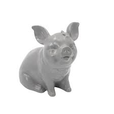 Pig statues and large flying pig statues, garden pig sculptures and gifts add so much fun to the garden with their personable characteristics and penchant for adding to a whimsical fun. Modern Nordic Home Living Room Smile Ceramic Pig Statue For Home Garden Decoration Buy Ceramic Pig For Decor Statue Ceramic Pig For For Home Garden Decoration Smile Ceramic Pig Sculpture Product On Alibaba Com