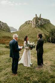 A Northern Ireland Vow Renewal Irish Elopements Grace Loves Lace Dress Irish Castles Elopement Adventureelopemen Elope Wedding Vow Renewal Dublin Wedding