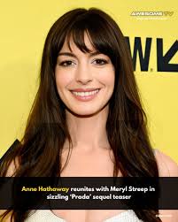 Anne Hathaway has officially stepped back into her role as Andy Sachs in  the first teaser for The Devil Wears Prada 2—just in time for her 43rd  birthday. The one-minute clip opens