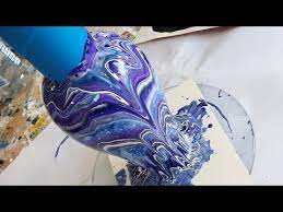 565 Stunning Vase Pour I M In Love Youtube In 2021 Pouring Painting Acrylic Pouring Art Alcohol Ink Crafts