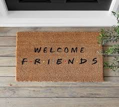 Everything doormats is your ultimate authority on winter, seasonal, holiday and sports doormats. Friends Doormat Pottery Barn
